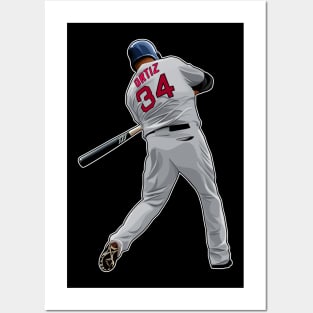 David Ortiz Get Double Inning Posters and Art